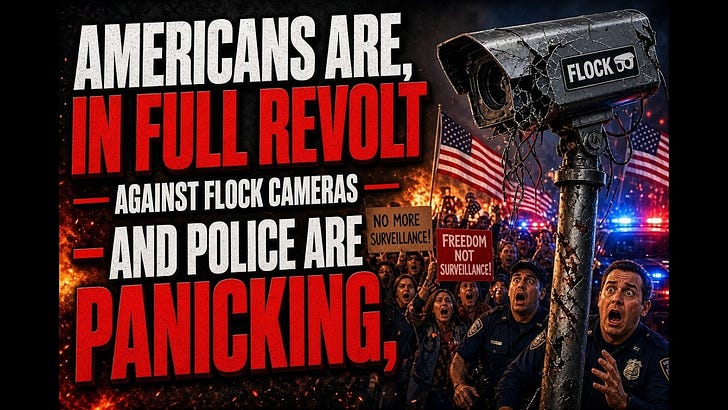 Americans Are in FULL REVOLT Against Flock Cameras — And Police Are Panicking