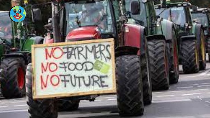 Media SILENT on the Biggest Protest EVER: German Farmers Uprising (Video) 