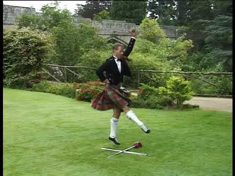 World Champion Highland Dancer Dances the Sword Dance