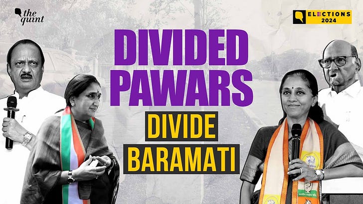 The Quint Daily | Divided Pawars divide Baramati