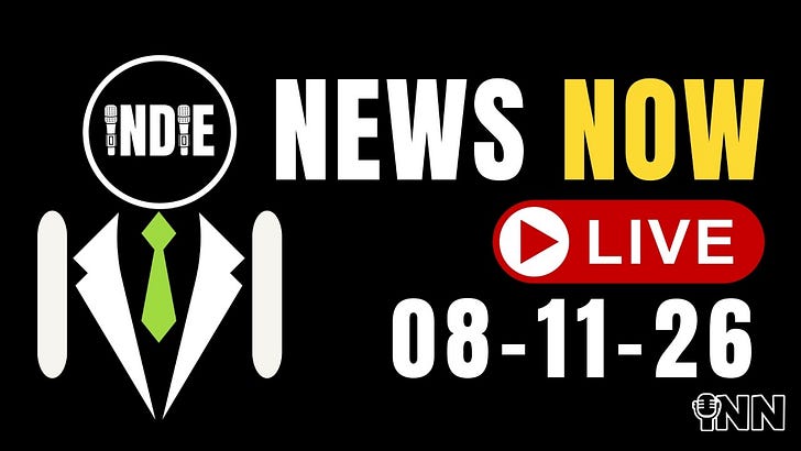 LIVESTREAM TONIGHT! Israel's Monstrosity, ICE's ENORMOUS Warchest, AI's MASSIVE Bubble | IndieNewsNow LIVE! 08-11-26 on INN | Starts at 10pm ET / 7pm PT