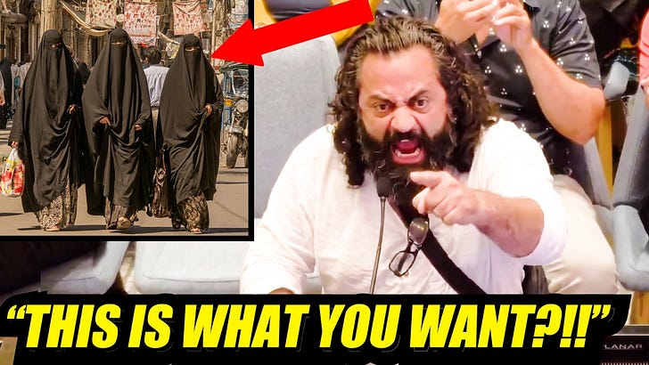 Christian man who escaped Sharia Law GOES OFF at woke politicians for massive new Islamic Center