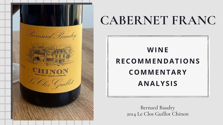 Bernard Baudry, 2014 Chinon ‘Clos Guillot’