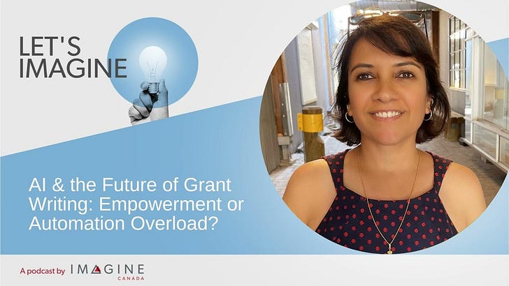 Podcast thumbnail — AI and the Future of Grant Writing