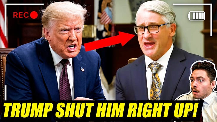 Trump HALTS Fake News reporter mid sentence, calls him on his crap immediately!