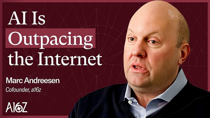 Marc Andreessen: The AI moat is not the model