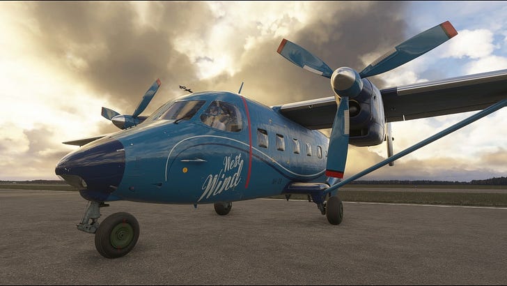 First look at Local Legend 26 - the Antonov AN-28 in Flight Simulator 2024