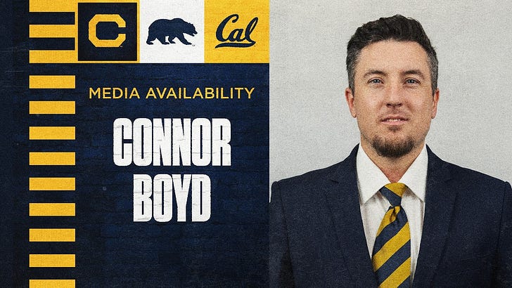 Cal Safeties Coach Connor Boyd Discusses Group Growth of Defensive Backs