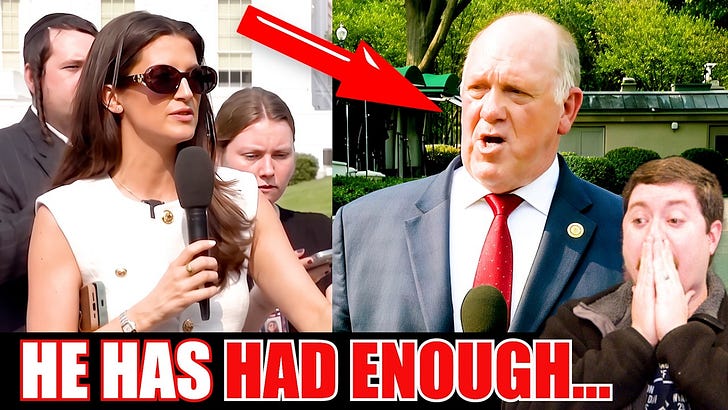 Low IQ Kaitlan Collins tries pressing Tom Homan - It immediately BACKFIRES!