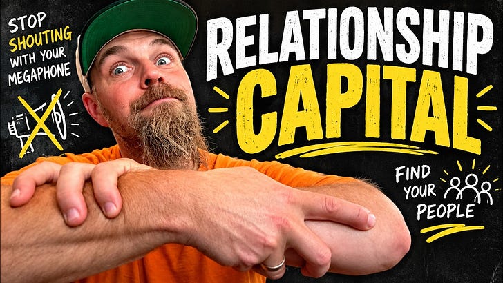 Relationship Capital & The Art of Lifting Each Other Up