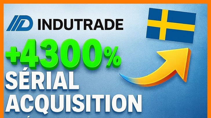  🇸🇪 INDUTRADE : Le monstre suédois qui a fait x50 en 20 ans !

