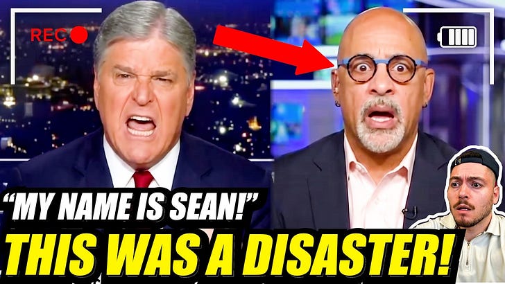 DSA comrade PISSES OFF Sean Hannity! Humiliates himself live on Fox News...