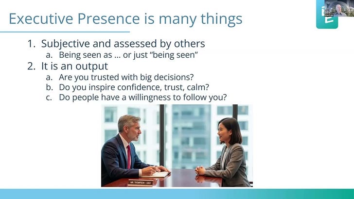 TBL: Building Executive Presence That Gets You Promoted