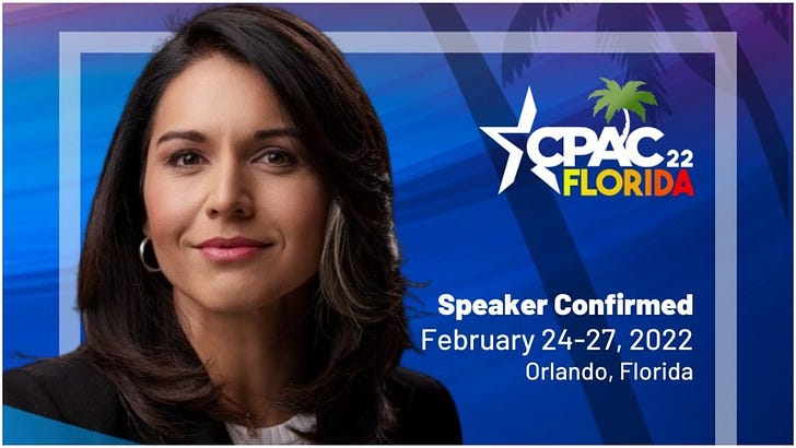 Video Tulsi Gabbard To Speak At Cpac Will She Run As A Republican In 2024 8307