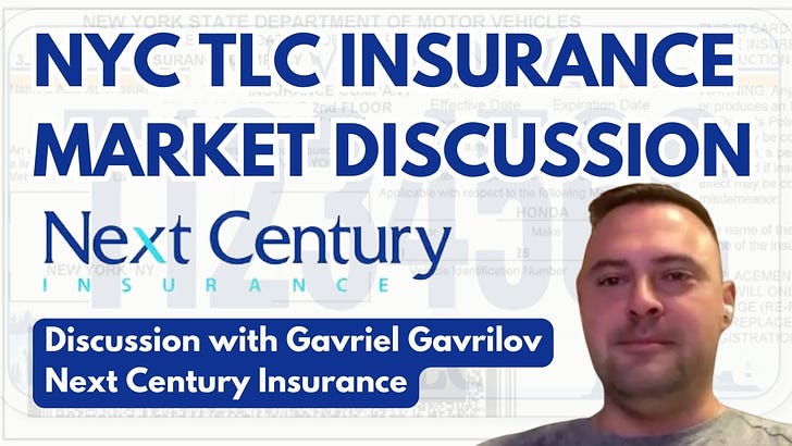 ☂️🗽🎙️ NYC TLC Insurance Talk w/ Next Century: Brokers, Rates, EV Plates, Fleets, Full Coverage & More