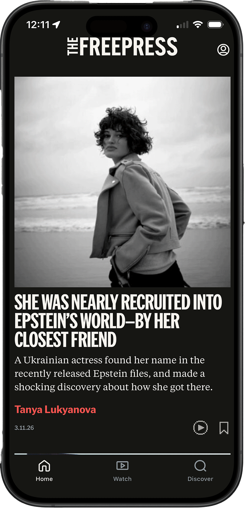 The Free Press app