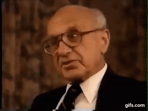 Milton Friedman Libertarian GIF