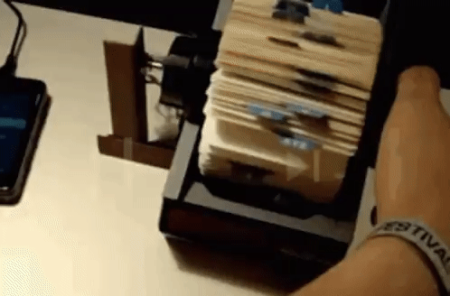 Rolodex Contact GIF