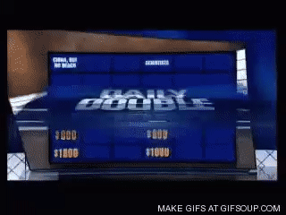 Daily Double Jeopardy GIF