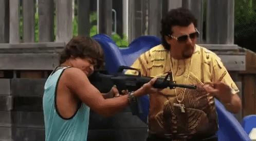 Shots Fired Eastbound And Down GIF