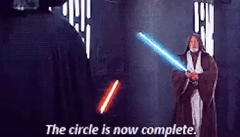 Star Wars Circle Is Now Complete GIF
