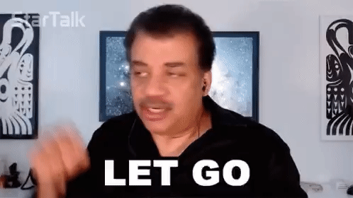 Let Go Neil Degrasse Tyson GIF
