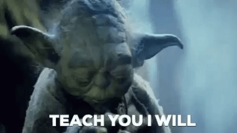 Teach You Yoda GIF
