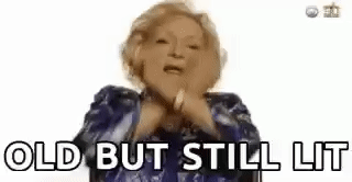 Getting Old Betty White GIF by swerk