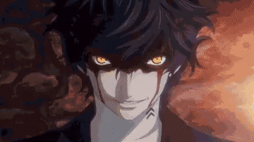 The Protagonist from Persona 5 transforms into Joker.
