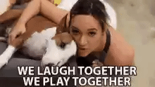 We Laugh Together We Play Together GIF