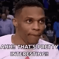 Russell Westbrook Intresting GIF