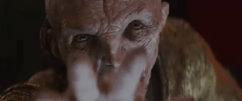 Supreme Leader Snoke from Star Wars movies.
