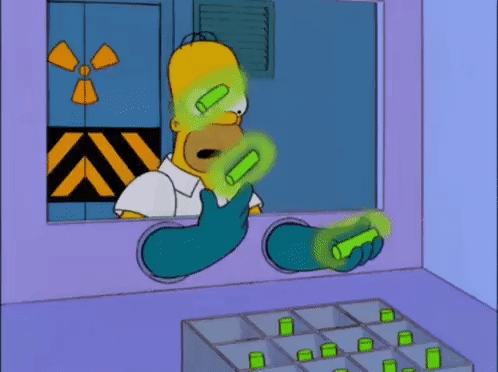 Juggling Homer Simpson GIF