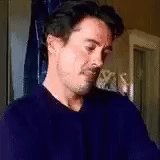 Robert Downey Jr Face Palm GIF