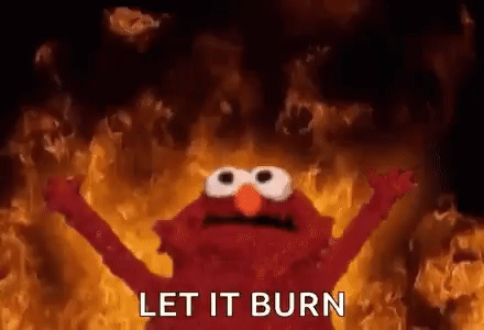 Elmo Burn GIF