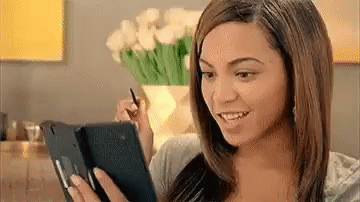 Beyonce Phone GIF
