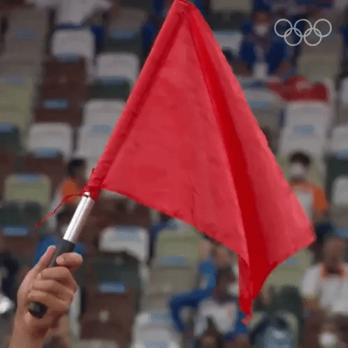 Red Flag 2020olympics GIF